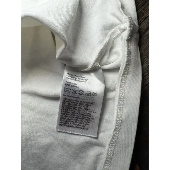 Divided H&M Purple Raglan Baby Tee Croptop Size Large - Picture 4 of 4